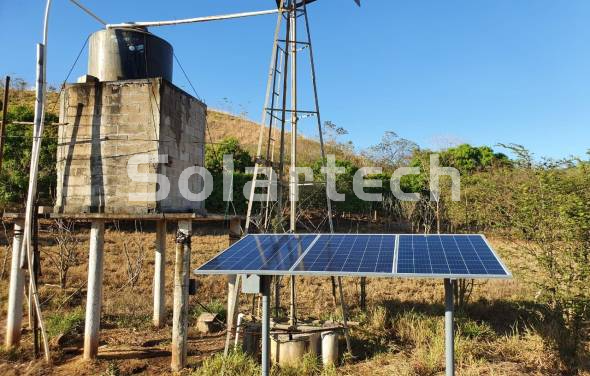 危地马拉永磁光伏水泵替换年久失修风车提水，让地球更美